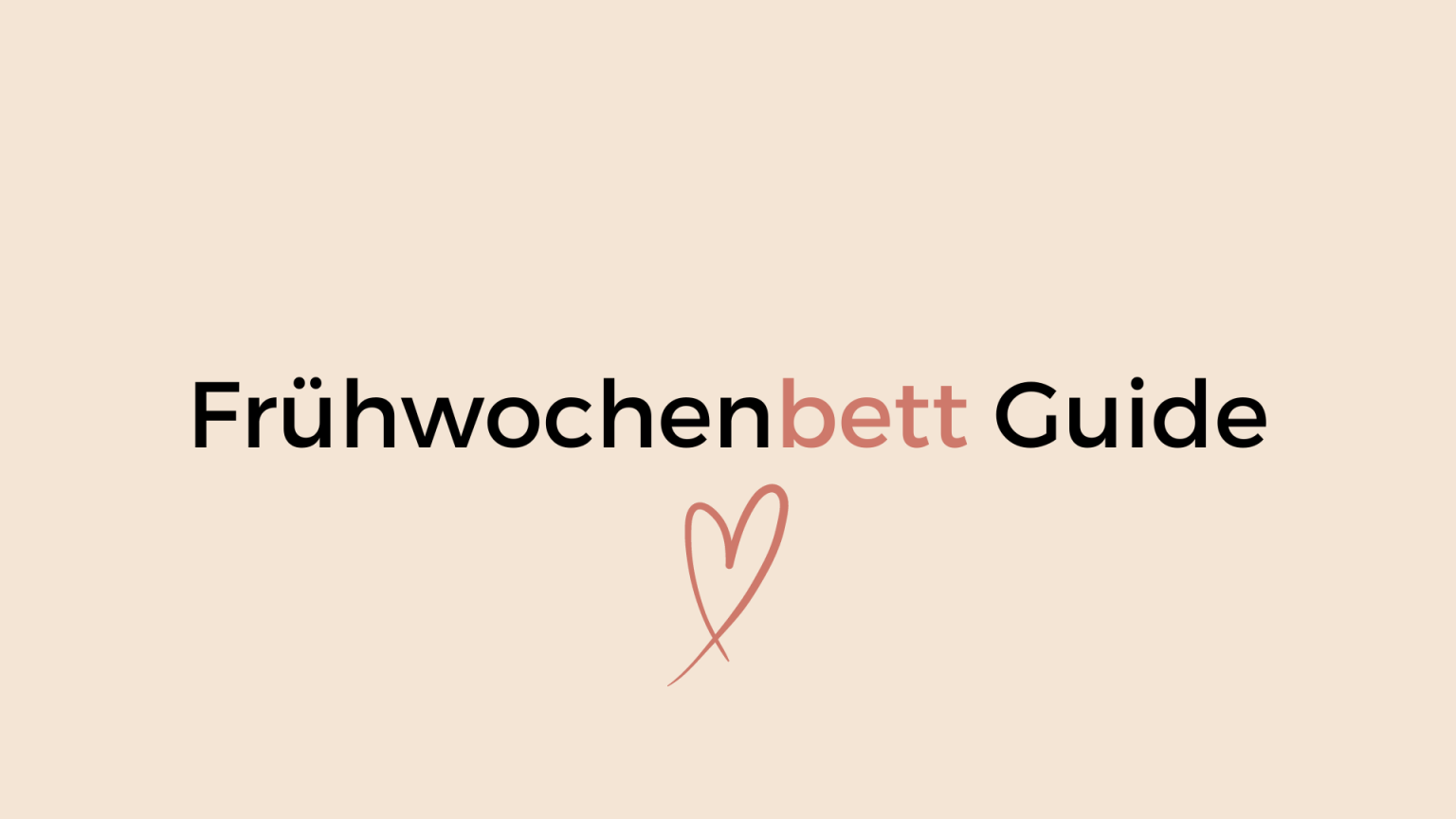 FrühwochenBett