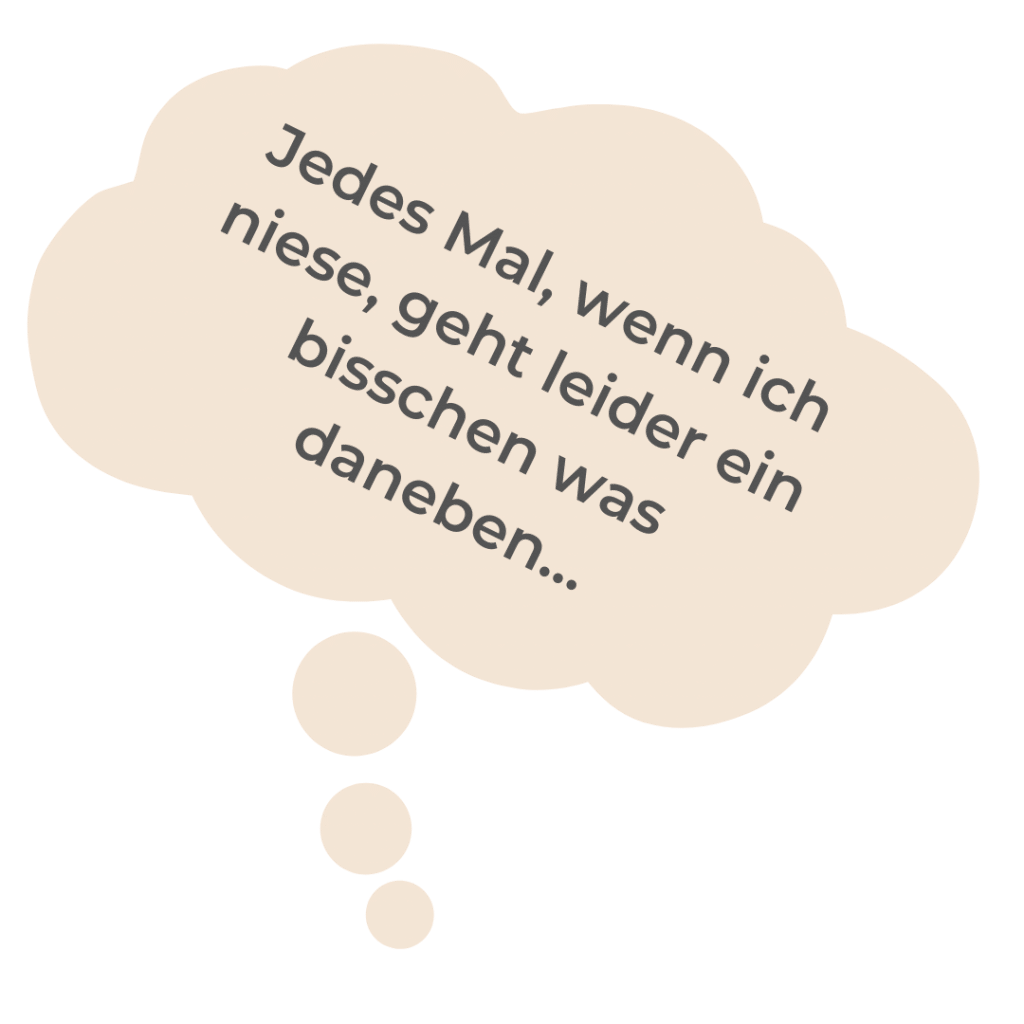 Inkontinenz beim Niesen