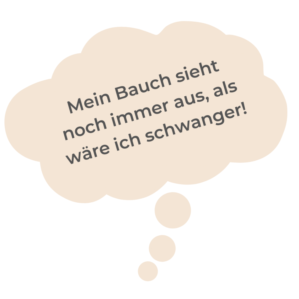 rectusdiastase in der Rückbildung