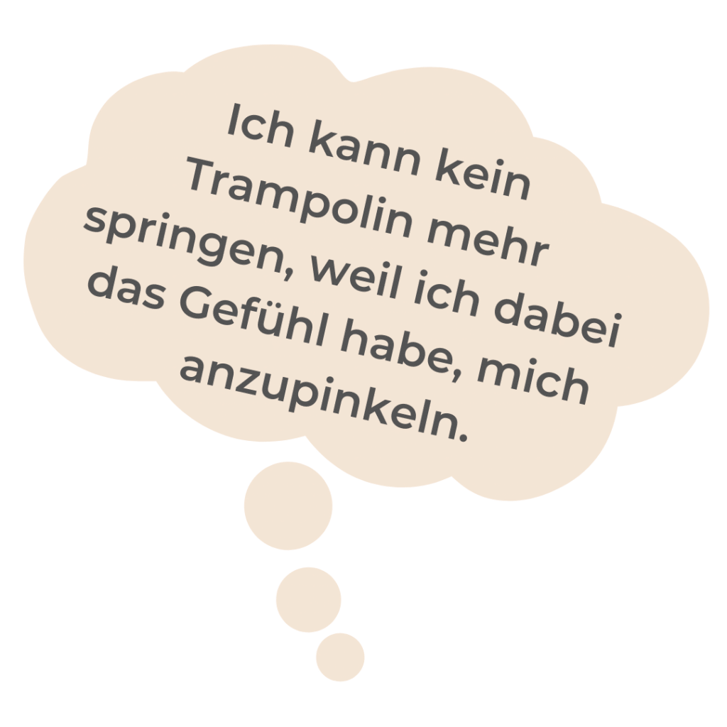 Inkontinenz beim Trampolinspringen